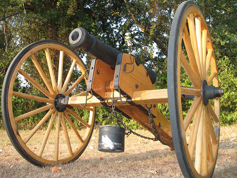 Cannon outside