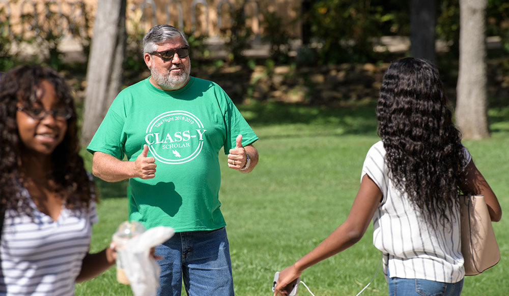 Associate Dean Helps Students Find Their Way