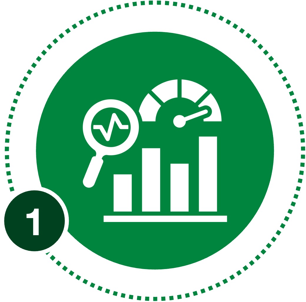 Data and measurements icon