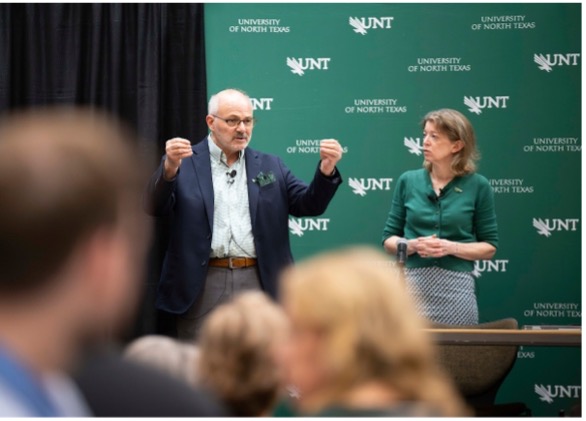 Keynote speakers address the audience at SPDS symposium