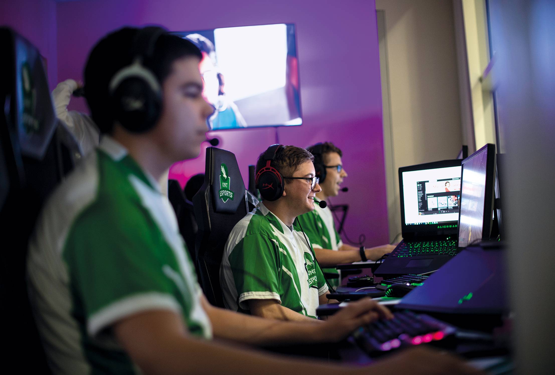 UNT esports team