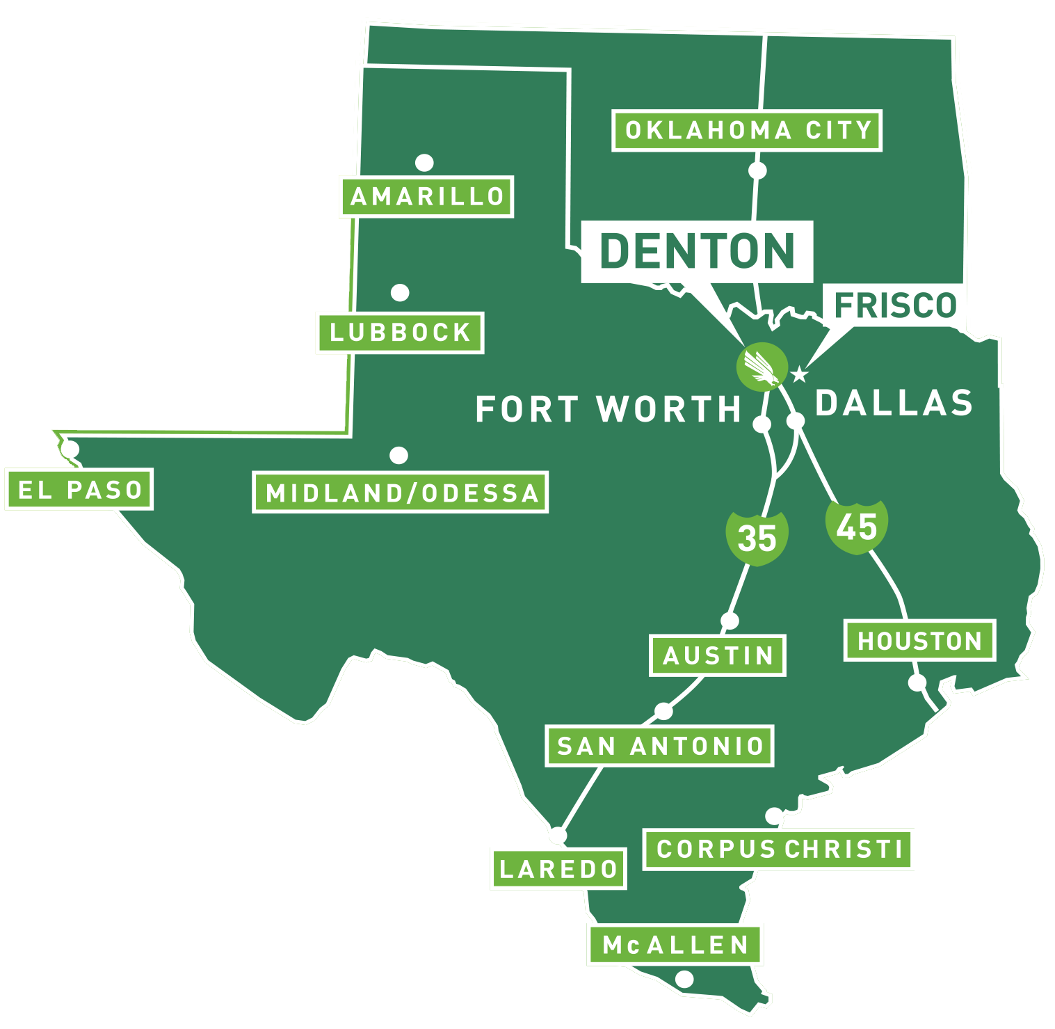 regional map