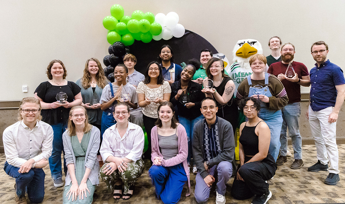 Student employee award winners