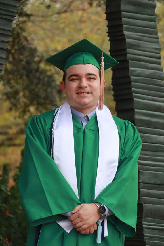 UNT Health Science student 1st in his family to graduate