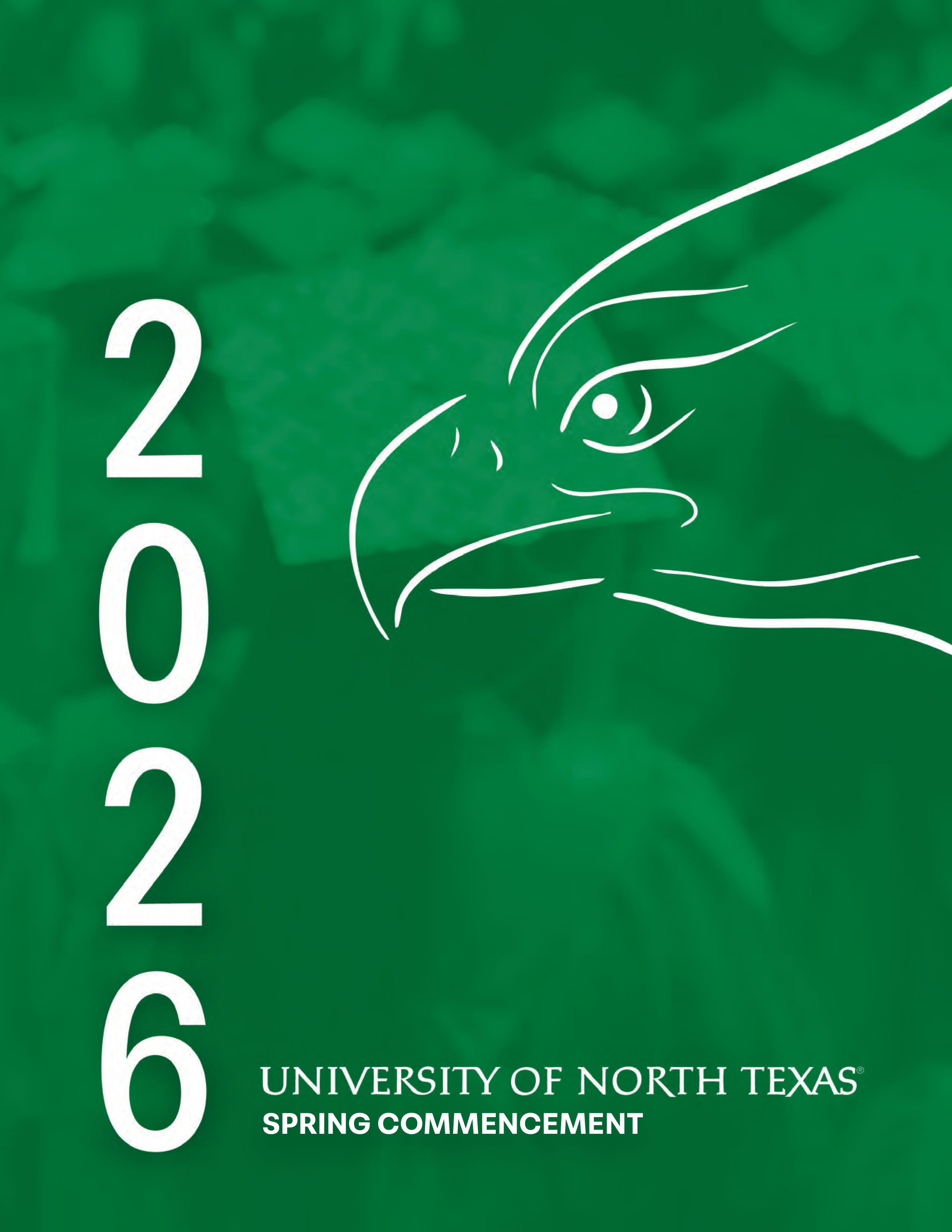 Spring 2026 Commencement program cover