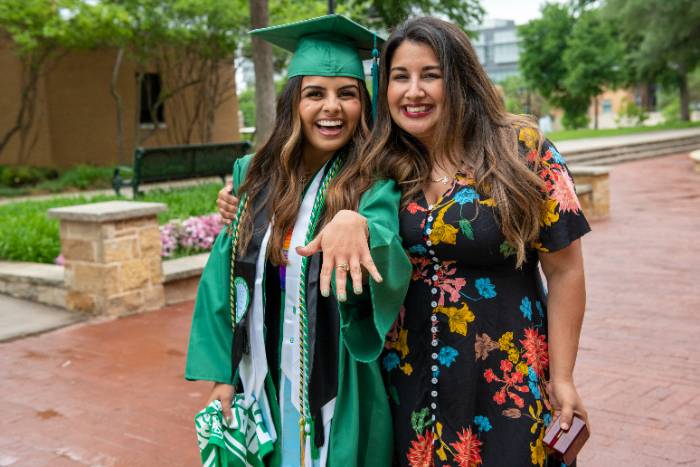 Graduate Showing of Their Ring