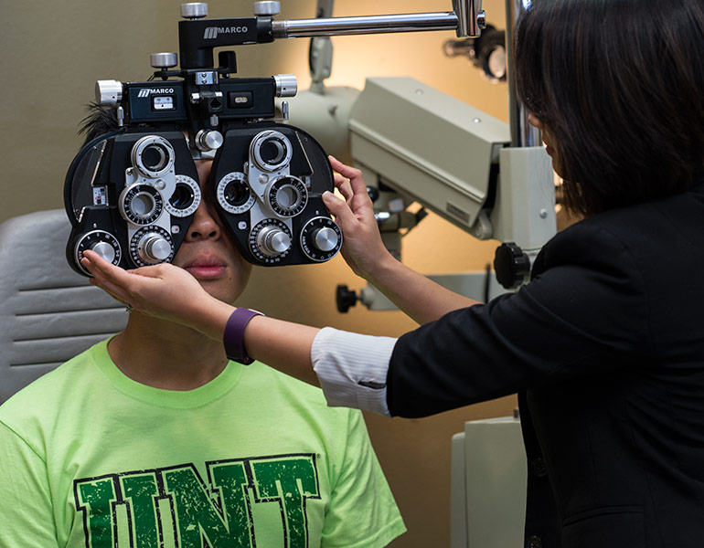 Eye exam