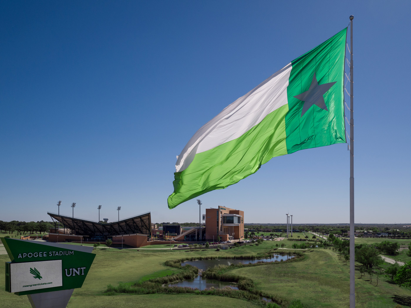UNT Battle Flag