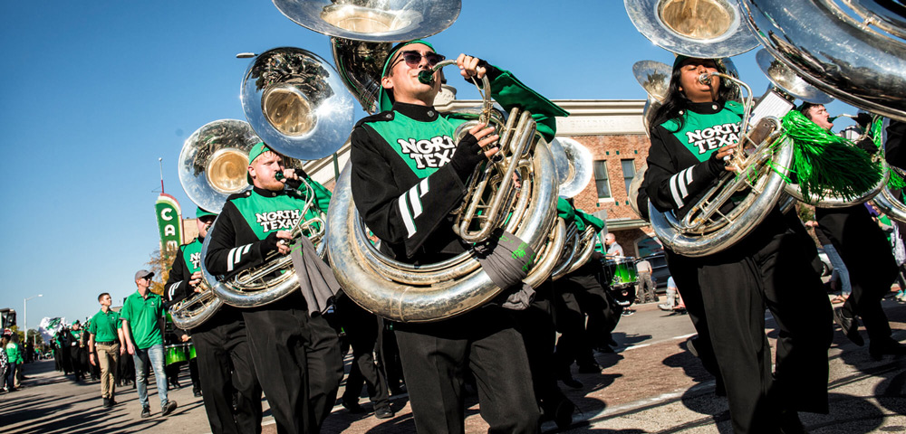Mean Green Brigade marching band
