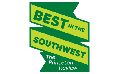 Best in the Southwestest by The Princeton Review Badge