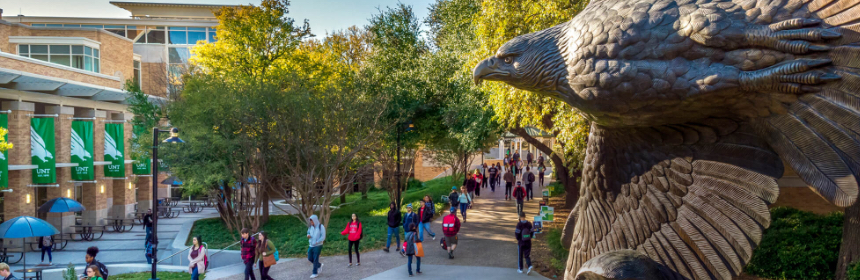 Eagle statue