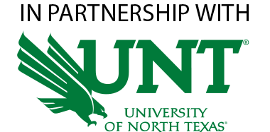 In Partnership with UNT Nortex Logo 