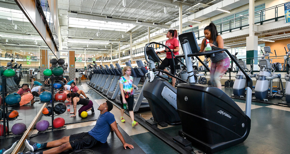 Students at the Pohl Recreation Center