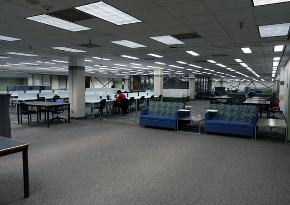 Willis Library basement