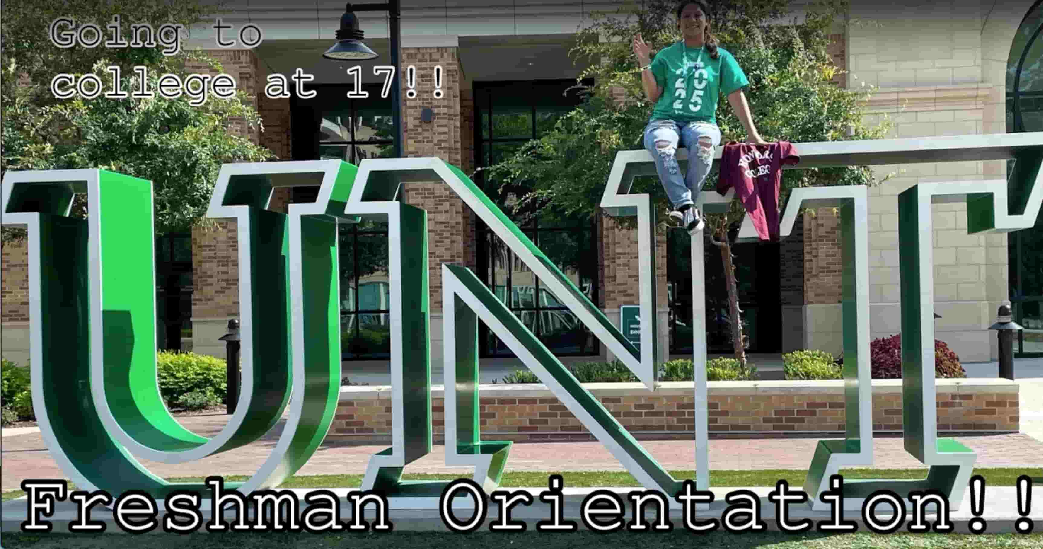 UNT Freshman Orientation!! Vlog