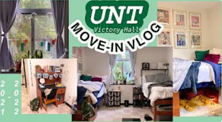 UNT Move-In Vlog 2021