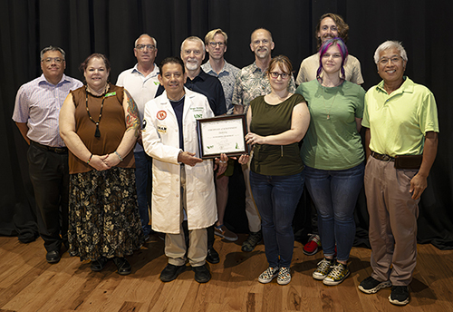 Department of Chemistry representatives